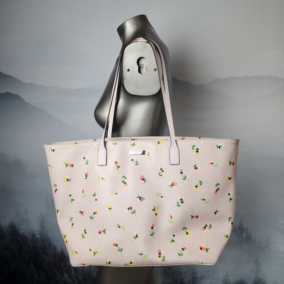 Kate Spade Shore Street Wild Flower Ditsy Margaretta Tote Bag / Purse - Picture 1 of 16